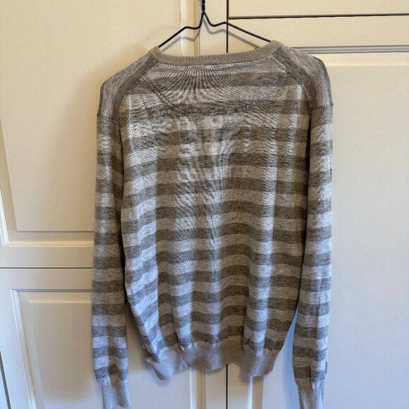 JCREW - Stripped Grey Sweater - Picture 3 of 11